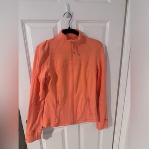 Lululemon define jacket light orange